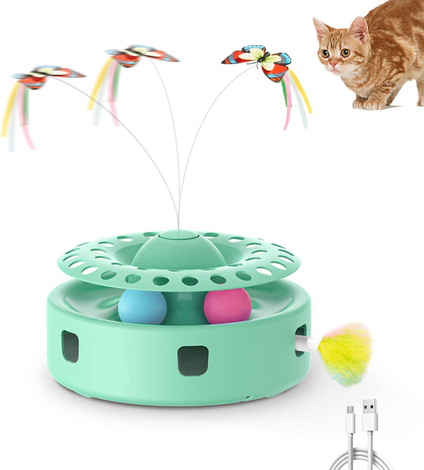 3-in-1 Smart Interactive Electronic Kitten Toy